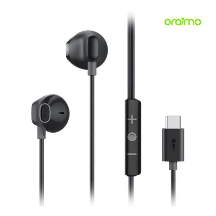 Écouteurs Filaire oraimo Halo Airy Type-C – Confort Semi-Intra-Auriculaire et Son Premium