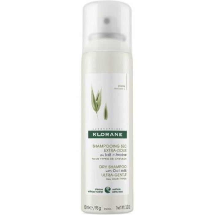 KLORANE - LAIT D'AVOINE SHAMPOOING SEC EXTRA DOUX SPRAY TOUS TYPES DE CHEVEUX 150 ML