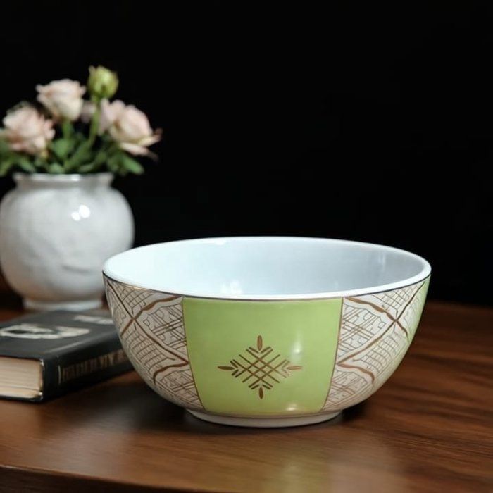 Bol - Beldi - 15 cm - Céramique - Fait main - Détails dorés