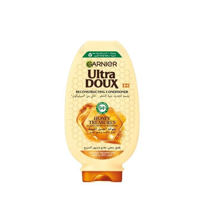 GARNIER Ultra Doux Après Shampooing Trésors de Miel 200ml – Soin réparateur pour cheveux fragiles