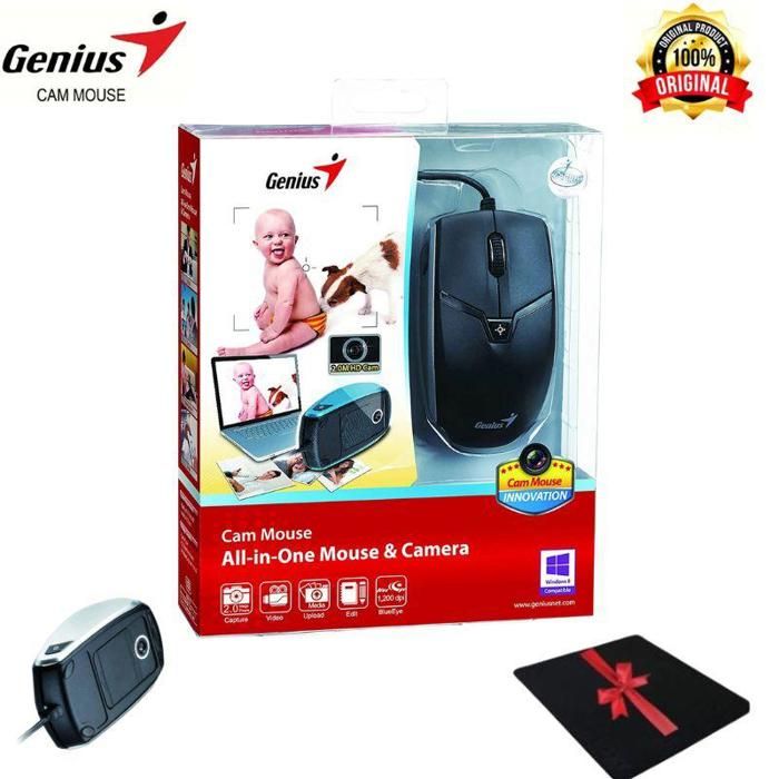Genius Cam Mouse-with integrated 2.0M 720P HD camera