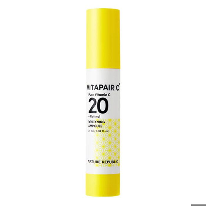 NATURE REPUBLIC - PURE VITAMINE C 20 + RETINOL WHITENING AMPOULE