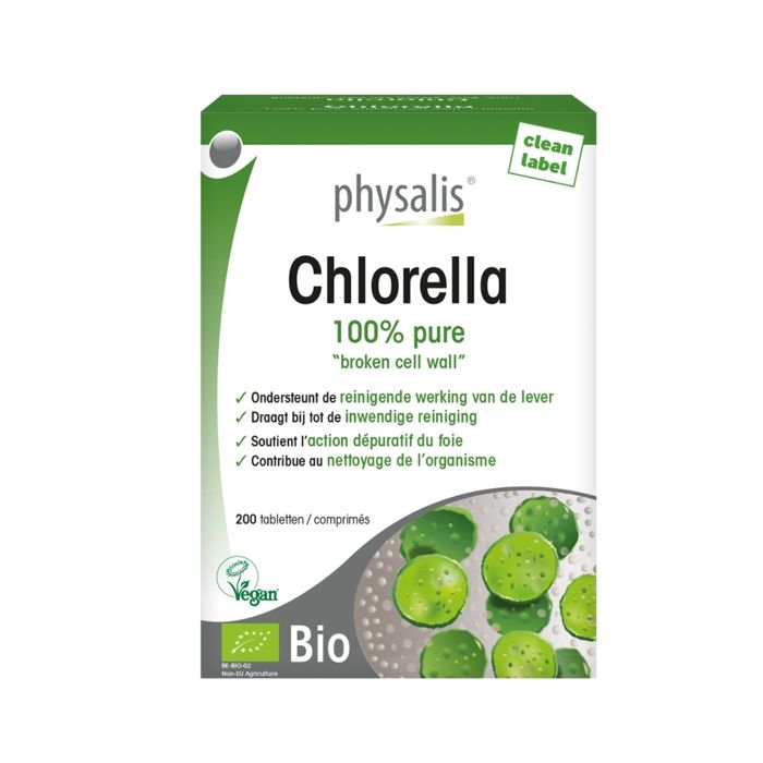 PHYSALIS - CHLORELLA BIO 200 COMPRIMES