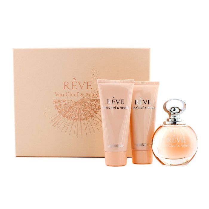 Van Cleef and Arpels Reve Set -Gel Douche 50ml Lait Corps 50ml et EDP 4.5ml