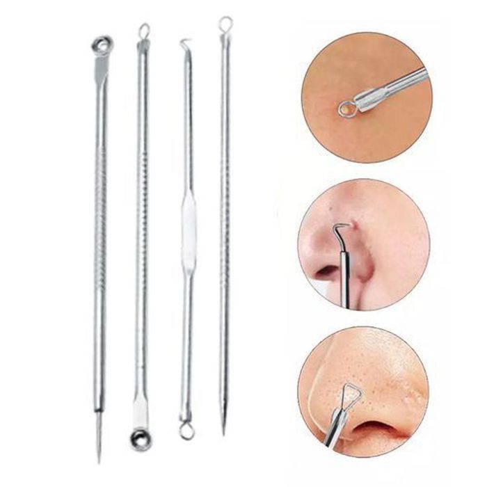 Aiguilles multifonctions pour acné, points noirs, soin de la peau du visage