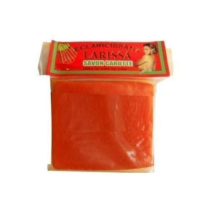 Larissa Savon pour éclaircir la peaux à base de carotte