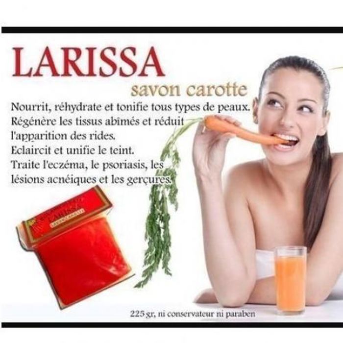 Larissa Savon à la carotte