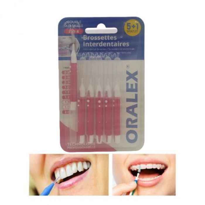 ORALEX- Brossettes Interdentaires 0.5 Mm Souple Et Flexible