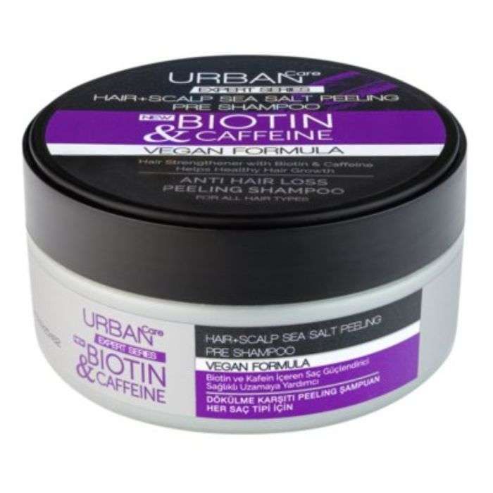 URBAN CARE - BIOTIN ET CAFFEINE SALT PEELING 200ML