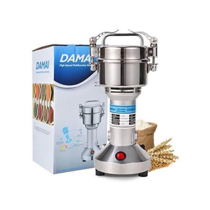 Moulin à épices - DAMAI - 500g - Acier inoxydable - Électrique - Facile à utiliser