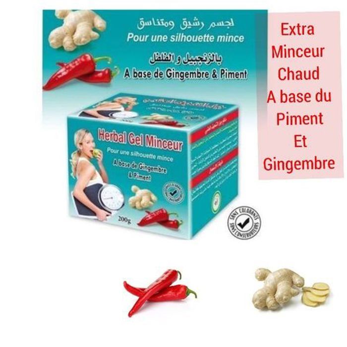Gel Minceur Herbal – Anti-Cellulite et Réducteur de Graisse