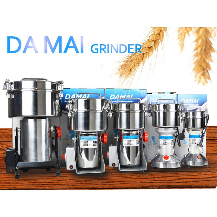 Moulin à épices - DAMAI - 2kg - Acier inoxydable - Électrique - Facile à utiliser