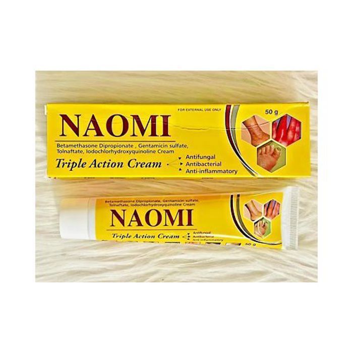 Crème éclaircissante - Naomi - Triple Action - 30g - Ultra éclaircissante - Anti-imperfections