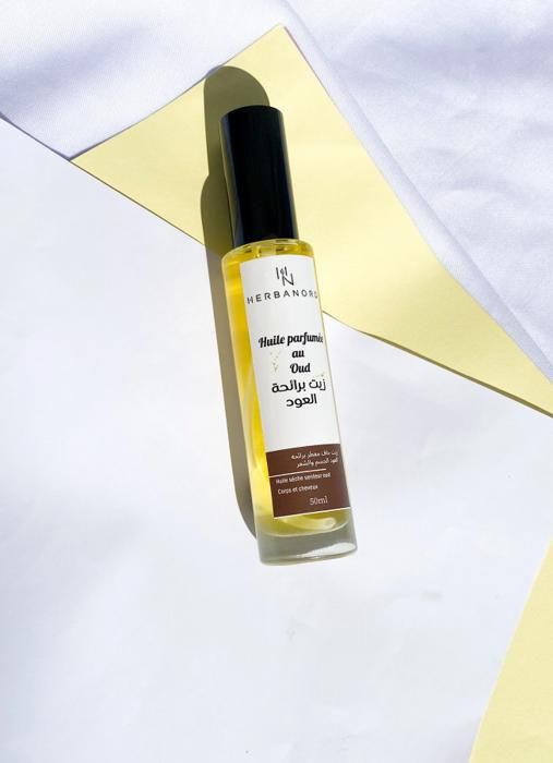 Huile Sèche - HERBANORD - Oud - 50ML - Non Gras - Parfum Floral et Boisé
