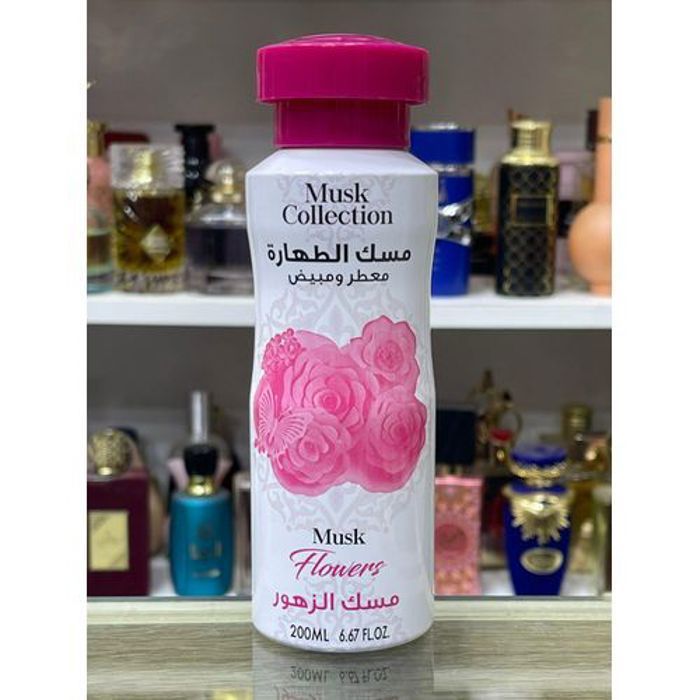 Déodorant parfumé Musk FLOWERS pour femme 200 ml