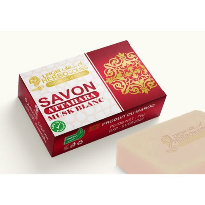 savon attahara musk blanc