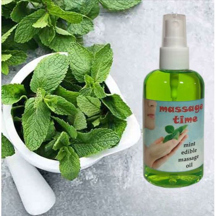 SOLTANIA Huile de massage aromatisée à la menthe 60ML