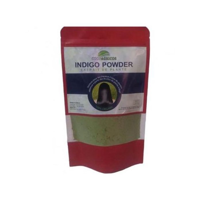 100g INDIGO poudre 100% NATUREL Henné coloration capillaire végétale BRUN FONCÉ
