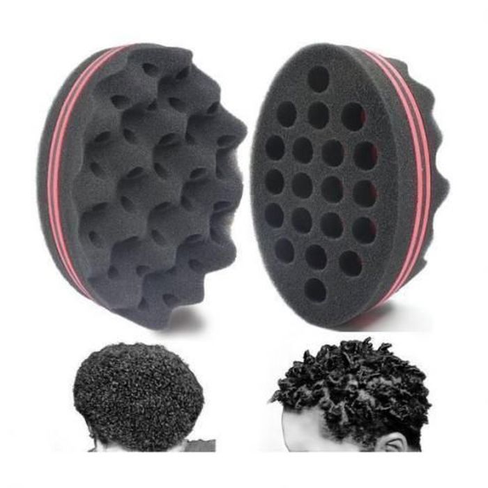 Brosse à cheveux éponge coiffeur pour cheveux  bouclés ,Usage professionnel