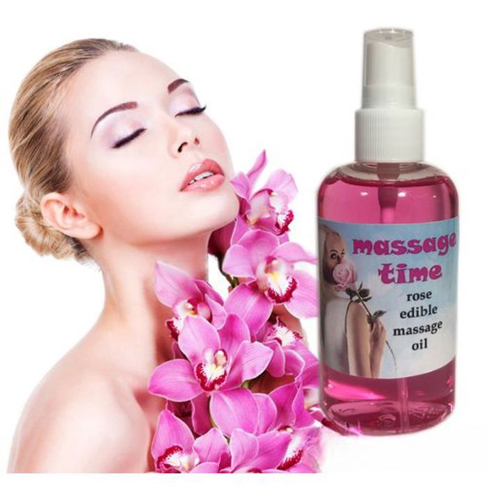 SOLTANIA Huile de massage à la rose Naturel et sans conservateurs 60ml