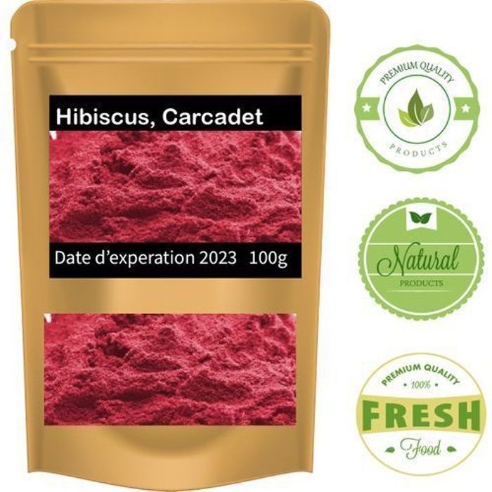 Poudre d'hibiscus - Carcadet