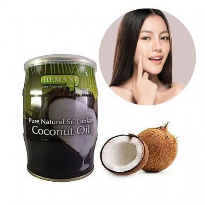 Hemani Huile de noix de coco Sri lankaise naturelle 400ml - Hemani coconut oil