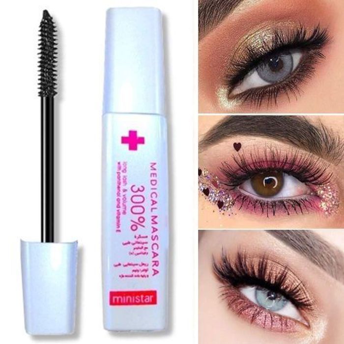 Ministar Le mascara est composé de soie naturelle et s'adapte à la couleur de vos cils