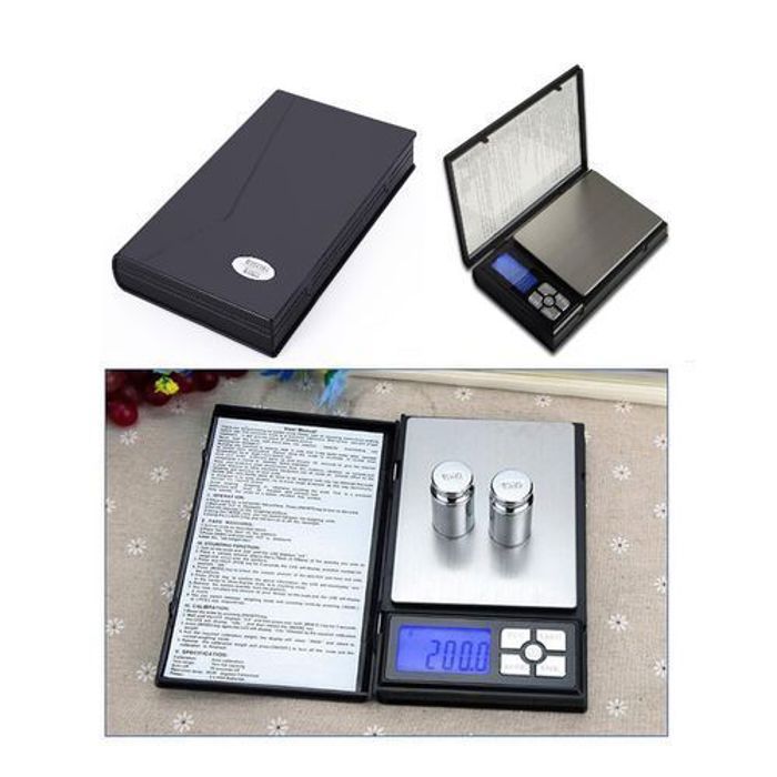 Balance Numérique haut Précision Portable  2000g - 0.1g