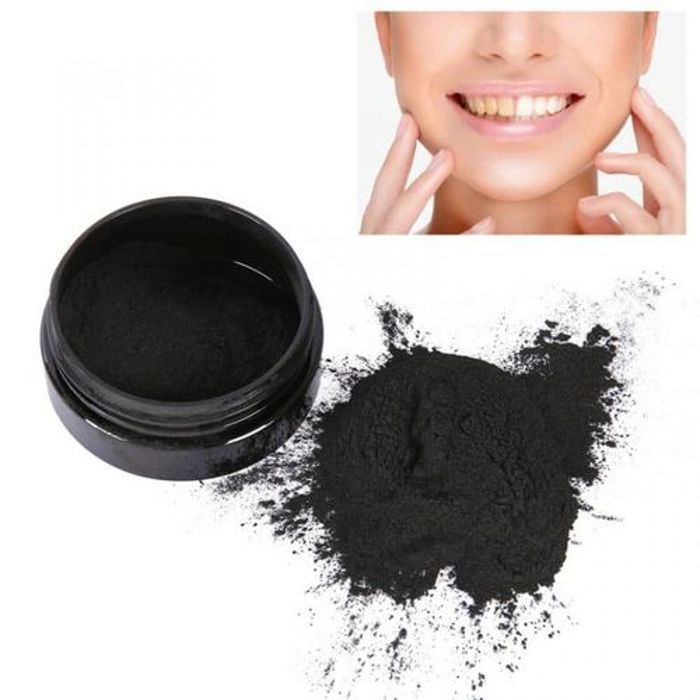Blanchissant dents - AS SEEN ON TV - Charbon actif coco naturel - 24gr - Vegan - Efficace contre les tâches