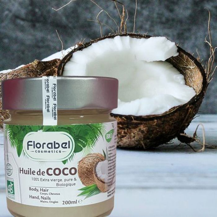 Huile de coco - BIORENA - 100% extra vierge - 200 ml - Biologique - Soins de la peau et des cheveux
