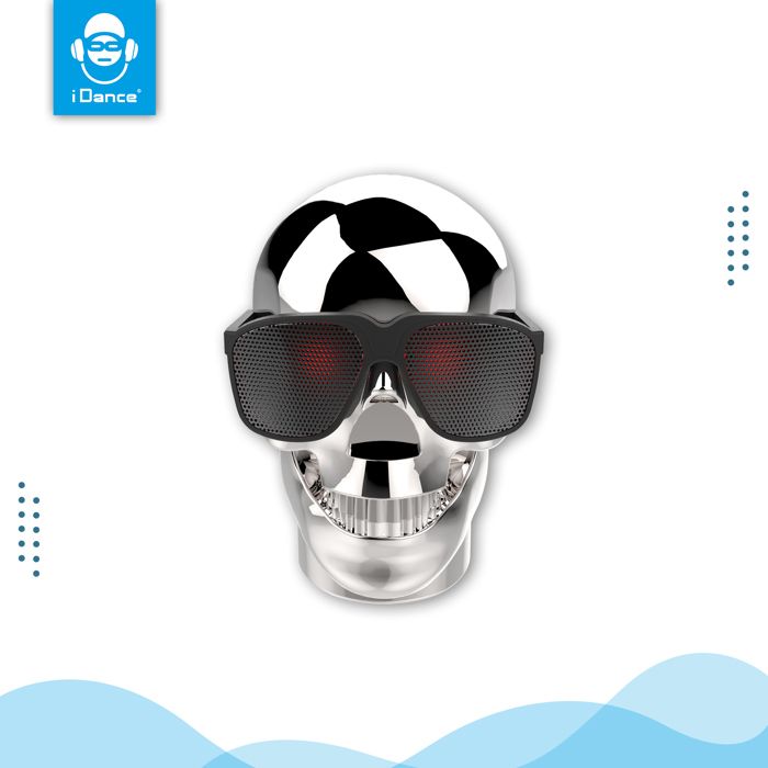 Enceinte Bluetooth Funky Skull FS100 (SL)