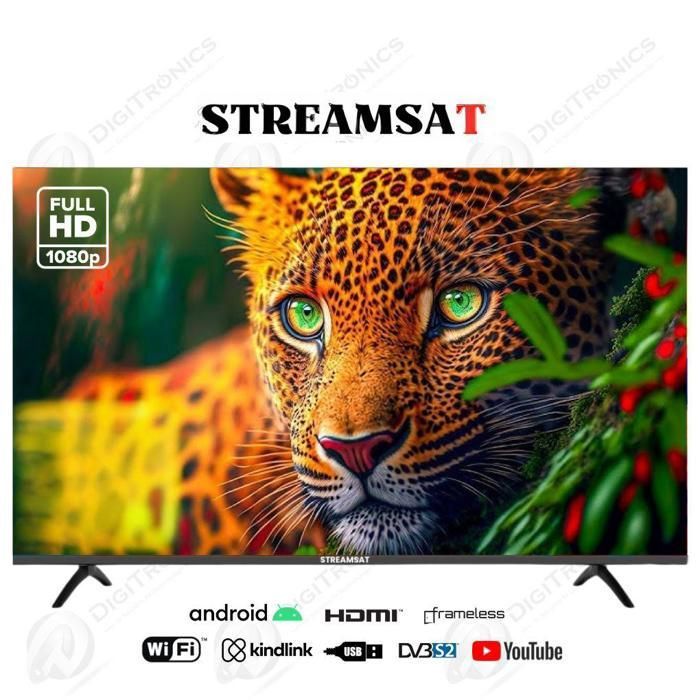 43 Smart Tv Full HD Android Frameless HDMI - Wifi Connect - Nouveau