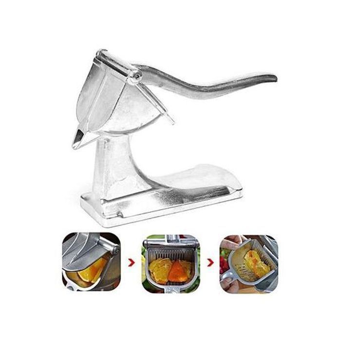 Presse agrumes - Professionnel - Aluminium - Manuel - Extraction facile - Pour oranges et citrons