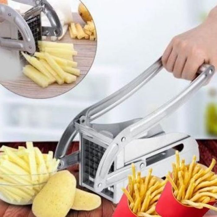 Fry Cutter Potato Chipper Slicer avec 2 Lampes Vegetable Slicer Cutter Potato