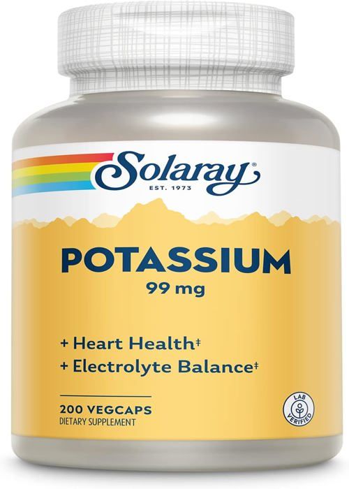Potassium 99 mg 200 capsules végétariennes