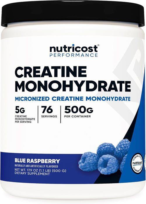 Créatine monohydrate Framboise bleue 500 g
