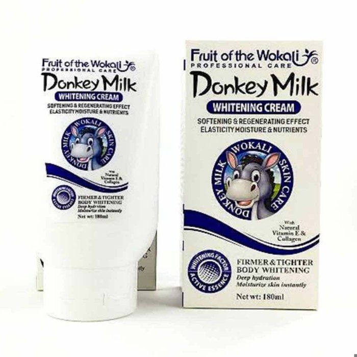 CRÈME ÉCLAIRCISSANTE AU LAIT D'ÂNES 180 ML