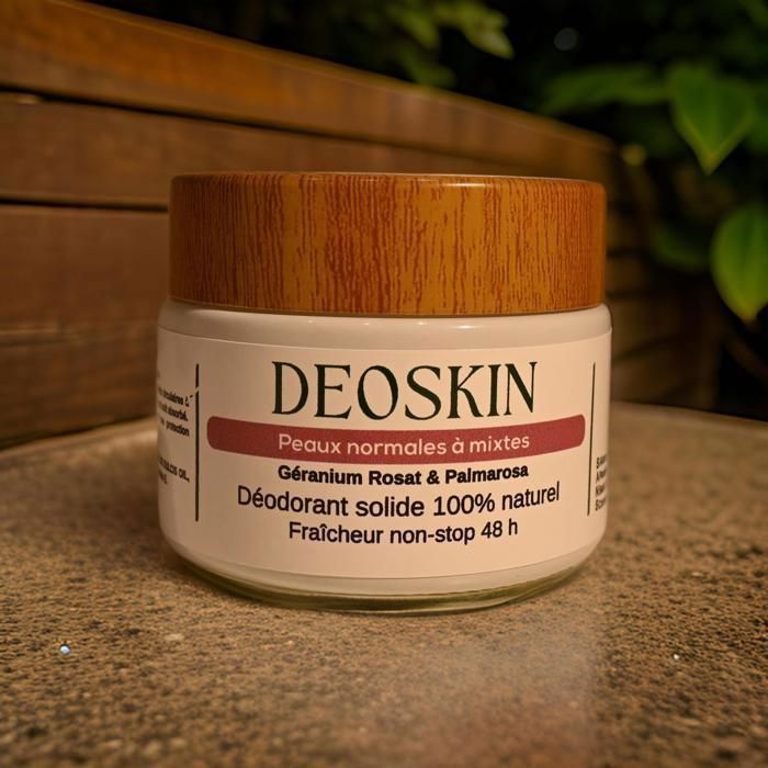 Déodorant Naturel - Non spécifié - 20 ML - Peaux Normales à Mixtes - Huiles Végétales - Protection Durable