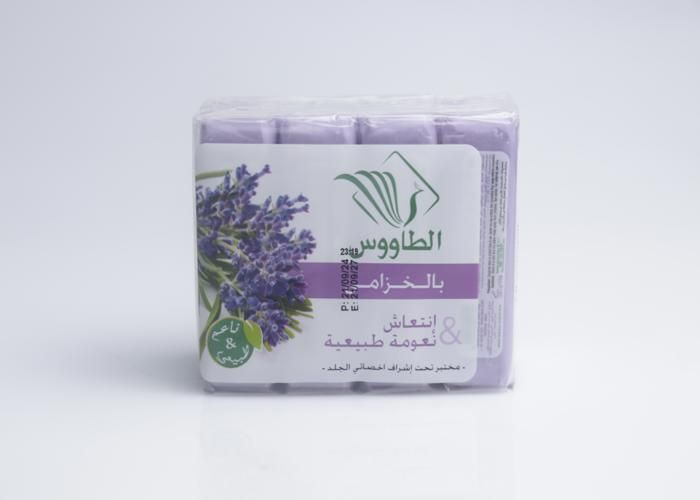 Savon - TAOUS - Lavande - 4 Barres - 480g - Sans Parabène