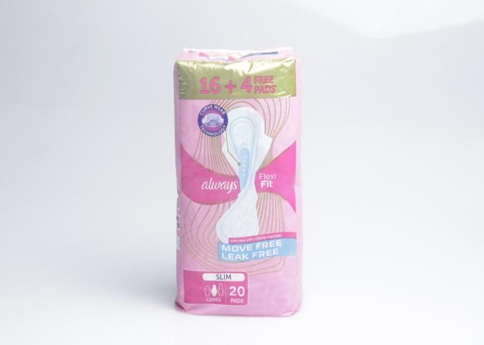 Serviette Hygiénique - ALWAYS - Flexi Fit Ultra - 20 unités - Protection anti-fuites - Confort optimal