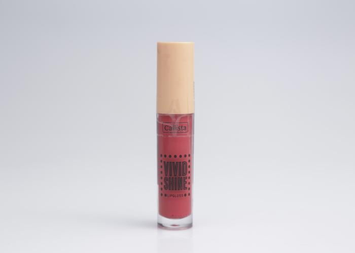 Gloss - CALLISTA - Vivid Shine LipGloss 104 - Rouge éclatant - Brillance lumineuse - Candy Apple