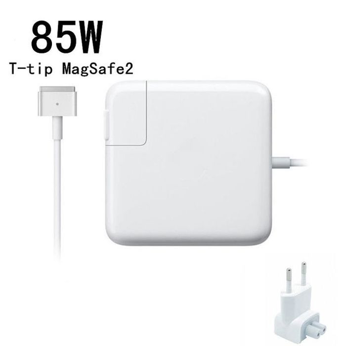 Chargeur Compatible Magsafe2 85W Adaptateur Alimentation pour MacBook Pro