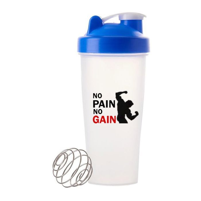 Shaker à protéines - FAFA - 600 ml - Sans BPA - Anti-fuite - Facile à nettoyer