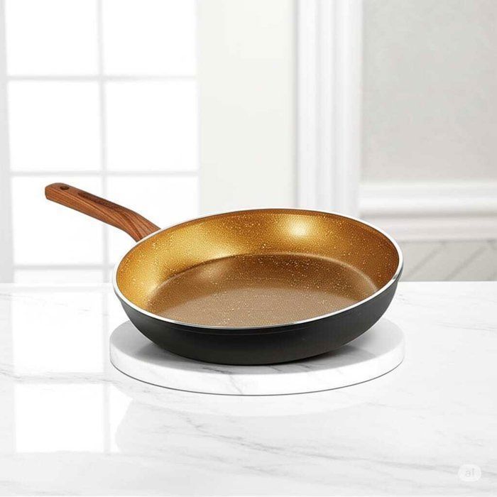 Poêle - AYA HOME - 28 cm - Granit - Anti-adhésif - Compatible tous feux