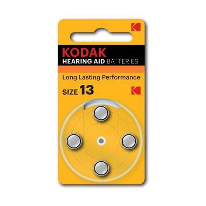 Pcs 8 - Pile pour prothèse auditive Kodak taille 13