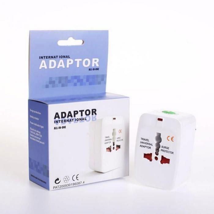 Adaptateur de prise de courant universel pour le voyage dans le monde UE, AU, RU, ÉTATS-UNIS, CN, JP, HK