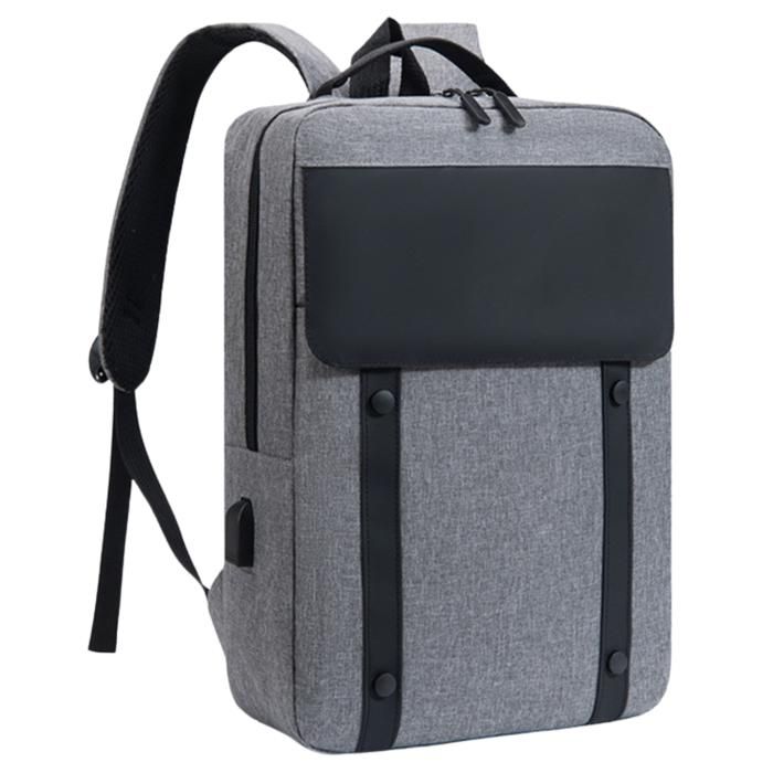 Sac à dos - Non spécifié - Cartable gris - Ergonomique - Imperméable - Durable
