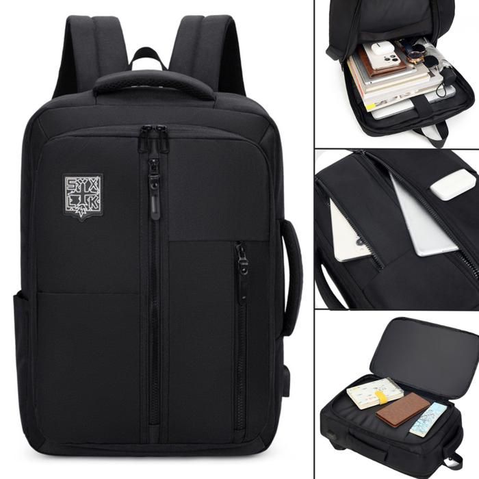 Sac à dos - Non spécifié - 15,6 pouces - Ergonomique - Noir - Matériaux de qualité