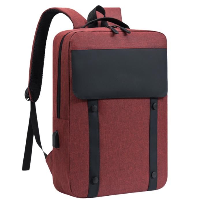 Sac à dos - Non spécifié - Cartable rouge - Ergonomique - Imperméable - Durable