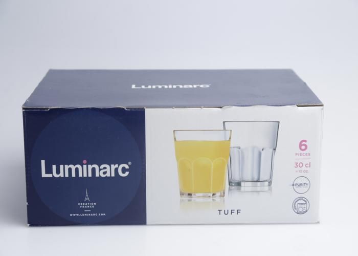 Verres à eau - LUMINARC - Tuff - 30 cl - Transparent - Élégance - Chic